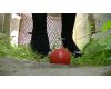 [Video] foot Hihokan ★ tomato crash ya Gaihen ☆ Kiyoka