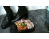 [Video] sole Hihokan ★ black knee-high socks lunch crash ☆ Kiyok