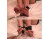 [Video] sole Hihokan ★ foot tickling (scratcher & brush Hen set)