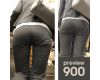 【900】パンツスーツのトップスのインナーのシャツの裾出すのアリかナシか問題勃発！ピチピチグレーパンツスーツ女子