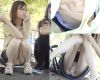無防備女子のモロぱいチラと開脚パンチラ盗撮