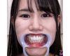 【歯フェチ】富井美帆ちゃんの歯を観察しました！