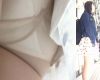 [★新作]パンチラ盗撮 女子大生 白パンツを電車内で丸見え撮影