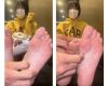 22.5cm loli beauty, tickling the soles of her feet! 3 minutes 32