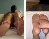 22 years old, 26.5cm, very weak, tickling the soles of my feet a