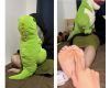 19-year-old, 23cm gal beauty, the weakest sole tickling ever! 2 