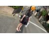 Part58_2Japanese girl walks barefoot in the summer city