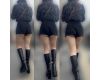 ショートパンツハミ尻美女
