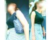 No.209 A girl showing you the jiggling and bulging of her big br