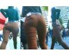 No.334 A cool lady who shows off her beautiful big butt line and