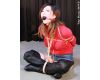 NN27 Busty Japanese Lady Nana Bound, Gagged and Nose Hooked in R