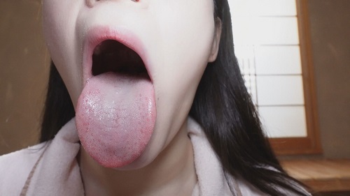 喉チ●ポ観察＆分厚い湿ったベロで若い唾液エキスを顔面吸収して若返りました（完全オリジナル）