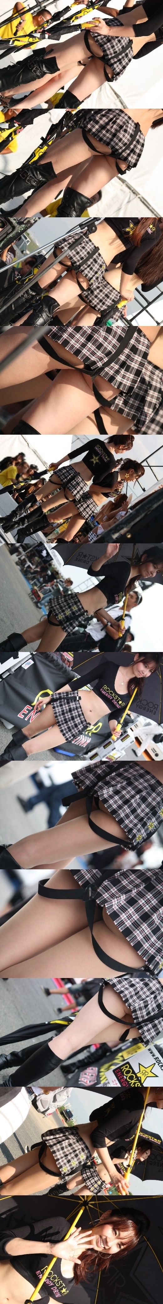 6-7【おまとめ値下再販】　生足ミニスカ尻肉はみ美女　ROCK☆STAR?? gallery photo 1