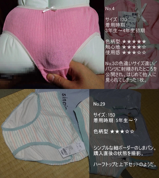 j従姉の娘の下着にイタズラ 