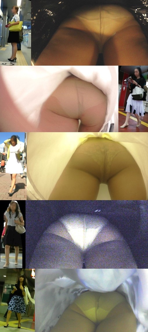 OLお姉さんをスカートめくりしてパンツ晒した件?〜?セット！ gallery photo 1