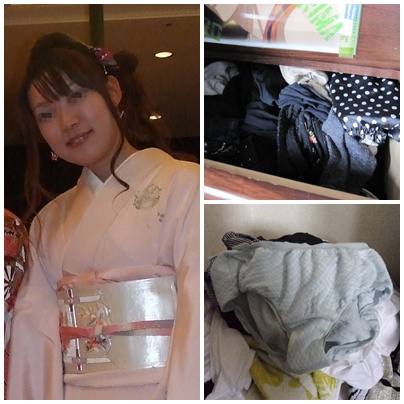 【ｐａｒｔ2】　23歳　アニオタみゆきちゃんの自宅にお邪魔し、下着を物色しました！！
