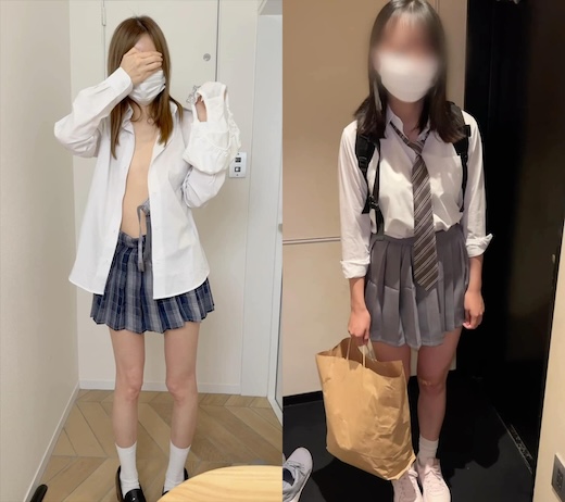 【下着買取現場】「あいな」「まりか」2名分完全版セット