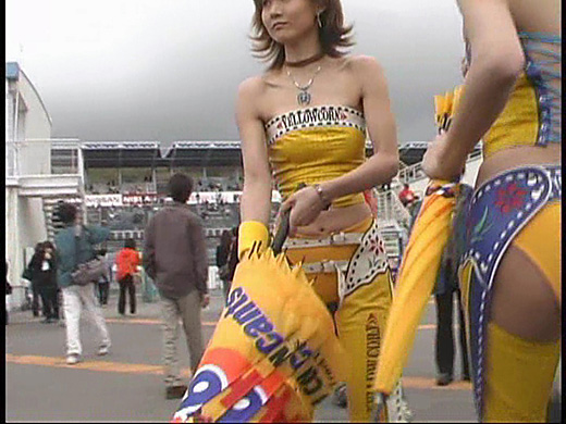 '02 フォーミュラー日本 R2 富士 レースクィーン動画 ? gallery photo 1