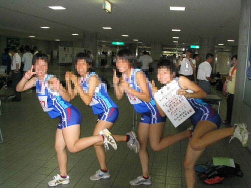 女子学生の集合無修正 