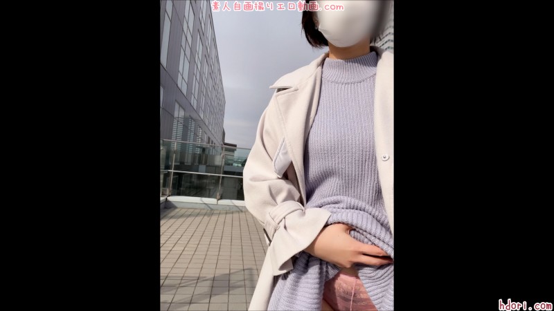 外出して一日中履いて汚れちゃった下着を撮影してきたよ♪