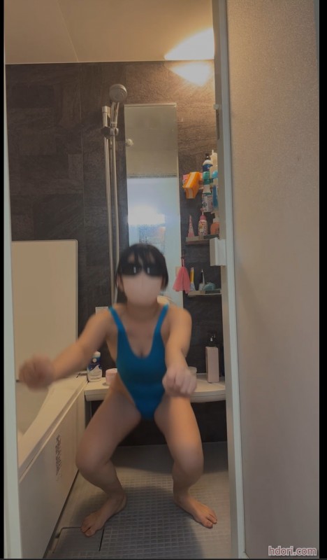 ハイレグレオタードでエッチなフィットネス
