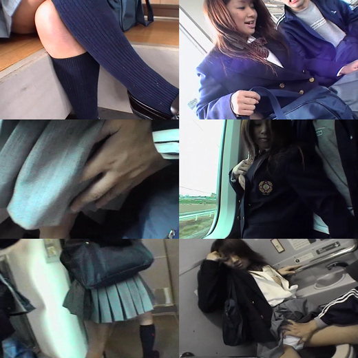 美少女jkをストーカーして電車で痴漢,車内トイレでレ●プ生フェラ! 1 gallery photo 3