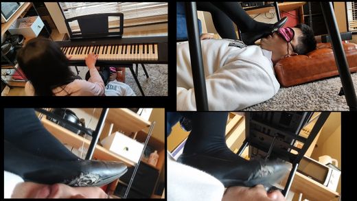 さなちゃんのピアノ演奏汚パンプスで顔面ペダル＆靴底舐めまくりVOL2最終章 gallery photo 1