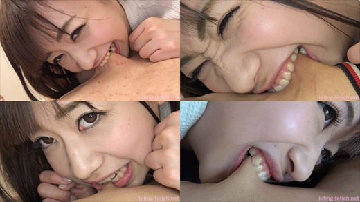 【噛みつき】優しい真奈美ちゃんの噛みつきマッサージ 〜身体噛み編〜【大浦真奈美】 gallery photo 1