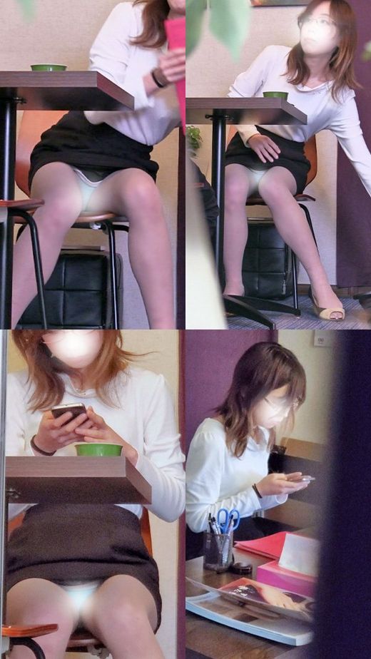 後がない清楚系営業さん、危機感つのらせパンチラで成約狙う・・・2アングルセット gallery photo 2