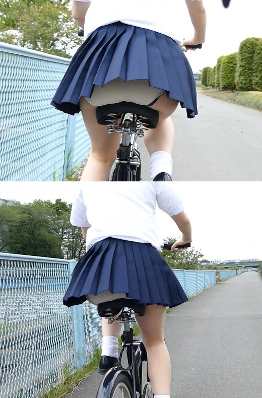 自転車パンチラ訳してチャリチラ！爆風編！！?14 gallery photo 1