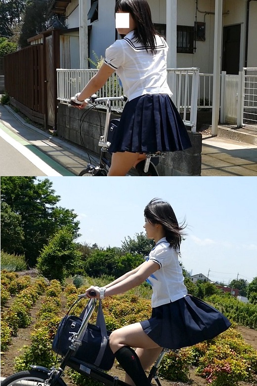 自転車パンチラ訳してチャリチラ！爆風編！！?3 gallery photo 3