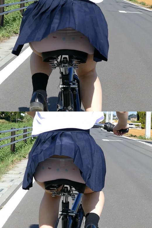 自転車パンチラ訳してチャリチラ！爆風編！！?16 gallery photo 3