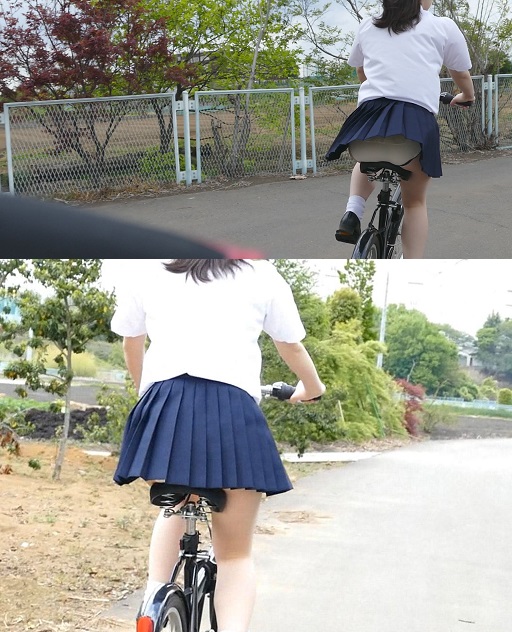 自転車パンチラ訳してチャリチラ！爆風編！！?13 gallery photo 1