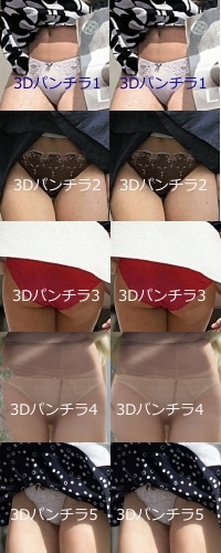 3Dパンチラ 1~5セット 3Dパンチラ 1~5セット