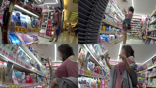 【OLさんのスカートの中の秘密】☆おっぱいプリンと白P