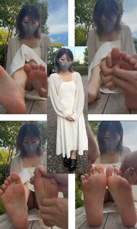 Gcolle パンチラあり！濃蜜りんごさん24.5cm激弱足裏くすぐり足比べ！5分20秒 986762