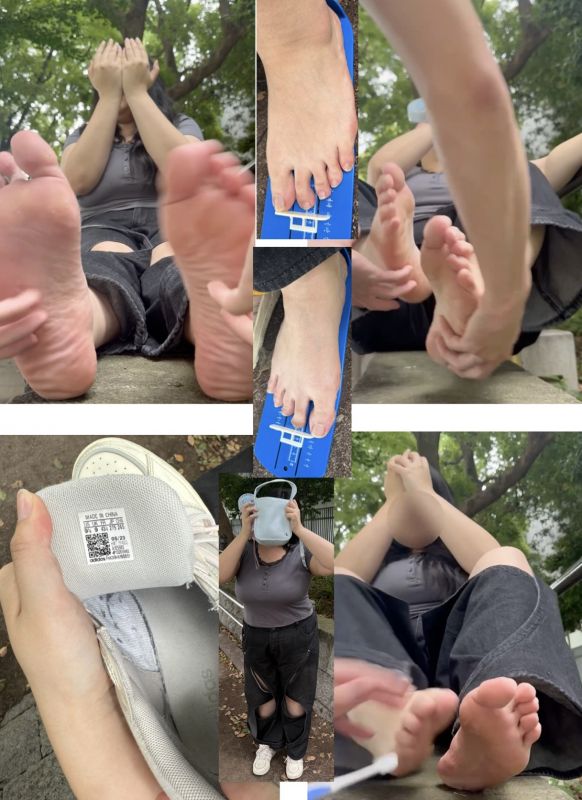 Gcolle かに道楽師匠さん27cm超絶激弱足裏くすぐり両足比べ！5分26秒 983561