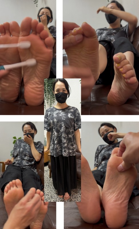 Gcolle ハーフ系ネイル美女24cm激弱足裏くすぐり！5分14秒 987201