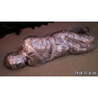 Haru Sakurano - Mummification - Leotard Girl Mummified with Duct