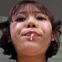 【舌フェチ唾フェチ】小野寺舞のエロい舌・唾・口の臭い堪能コース1