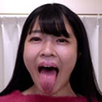【舌フェチベロフェチ】八森わか菜のエロ長い舌と口内をじっくり観察