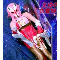 噴水潮吹き連続発射！バニーコスプレ男の娘のペニスプラグピストンオナニー 