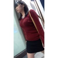 ロケットダイナマイトなギャル爆乳ちゃんのニット乳の破壊力!