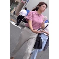 超絶美人OL様のクロッチびっしりなスタイル!