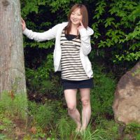 ◆素人投稿動画 低身長のかわいい女子大生さんを野外で脱がせたらびっくりの巨乳でした。しかも美乳です 【Part.01：車内で即フ 