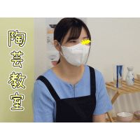 ＃65【陶芸中の胸チラ】純朴系美人の受付OLママさんの浮きブラからエロ乳輪！？合計2名 