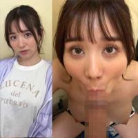 個撮)本当に可愛い！フェラチオアイドル【Fカップ美巨乳】ひょっとこ顔のギャップがエロい！じっと見つめてバキュームピストンフェラ 