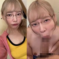 個撮)むっつり変態メガネ美人！【マゾ気たっぷり！えぐいフェラ技】チンポ丸呑み高速ピストンフェラ【口内発射→ごっくん】 