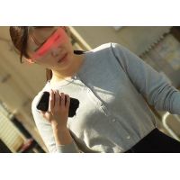 街中のアイドル級ゲキカワOL 
