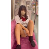 撮影日記207初登場!!まさかの本物!?クラスで一番可愛い黒髪アイドル系Jを電車内で撮影【※30分超撮影】